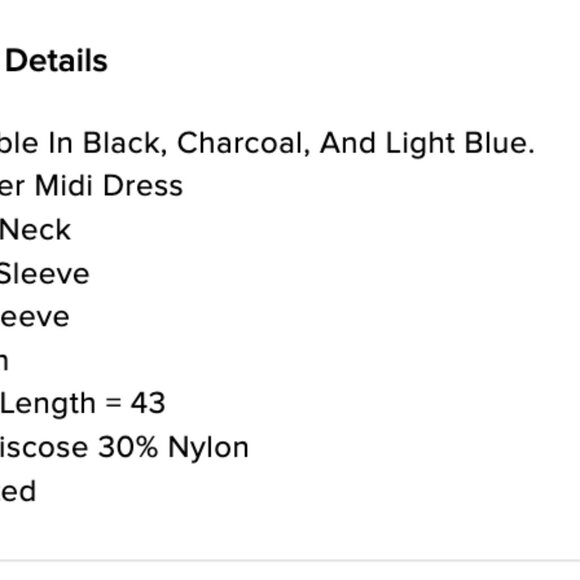 NWT Fashion Nova Mallory Sweater Midi Dress 3XL - Picture 6 of 7